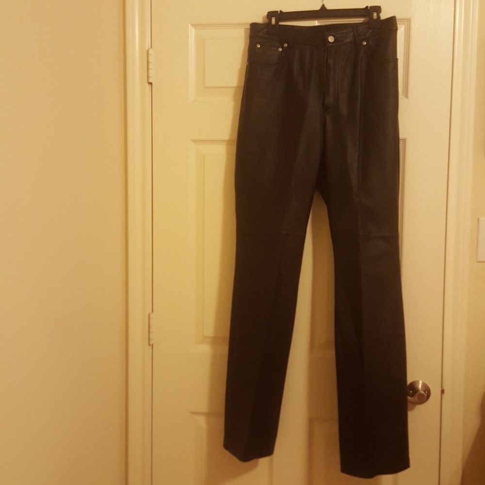 Newport News Macy's Leather Pants